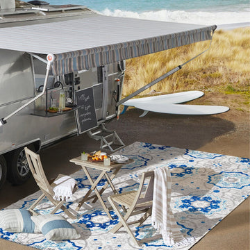 Mediterranean Medallion Indoor/outdoor Area Rug